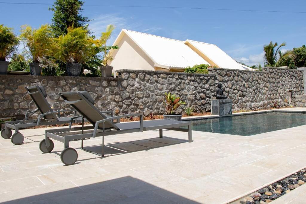 Villa Du Beau Vallon 2 Jacuzzi Privatif Et Piscine Chauffee Partagee Saint-Benoît Exteriör bild
