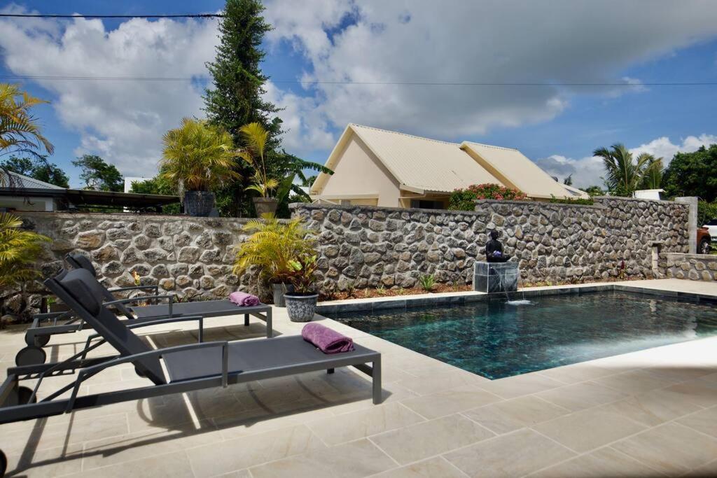 Villa Du Beau Vallon 2 Jacuzzi Privatif Et Piscine Chauffee Partagee Saint-Benoît Exteriör bild